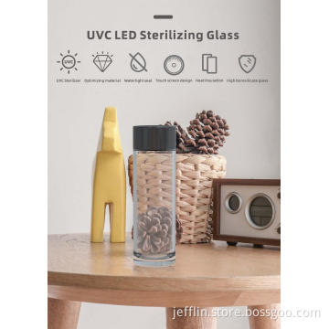 UVC sterilizer water glass